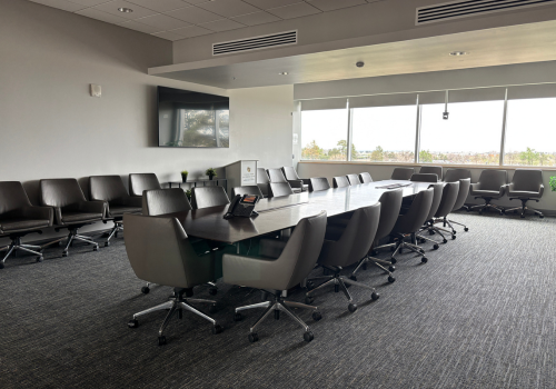 benson board room inside