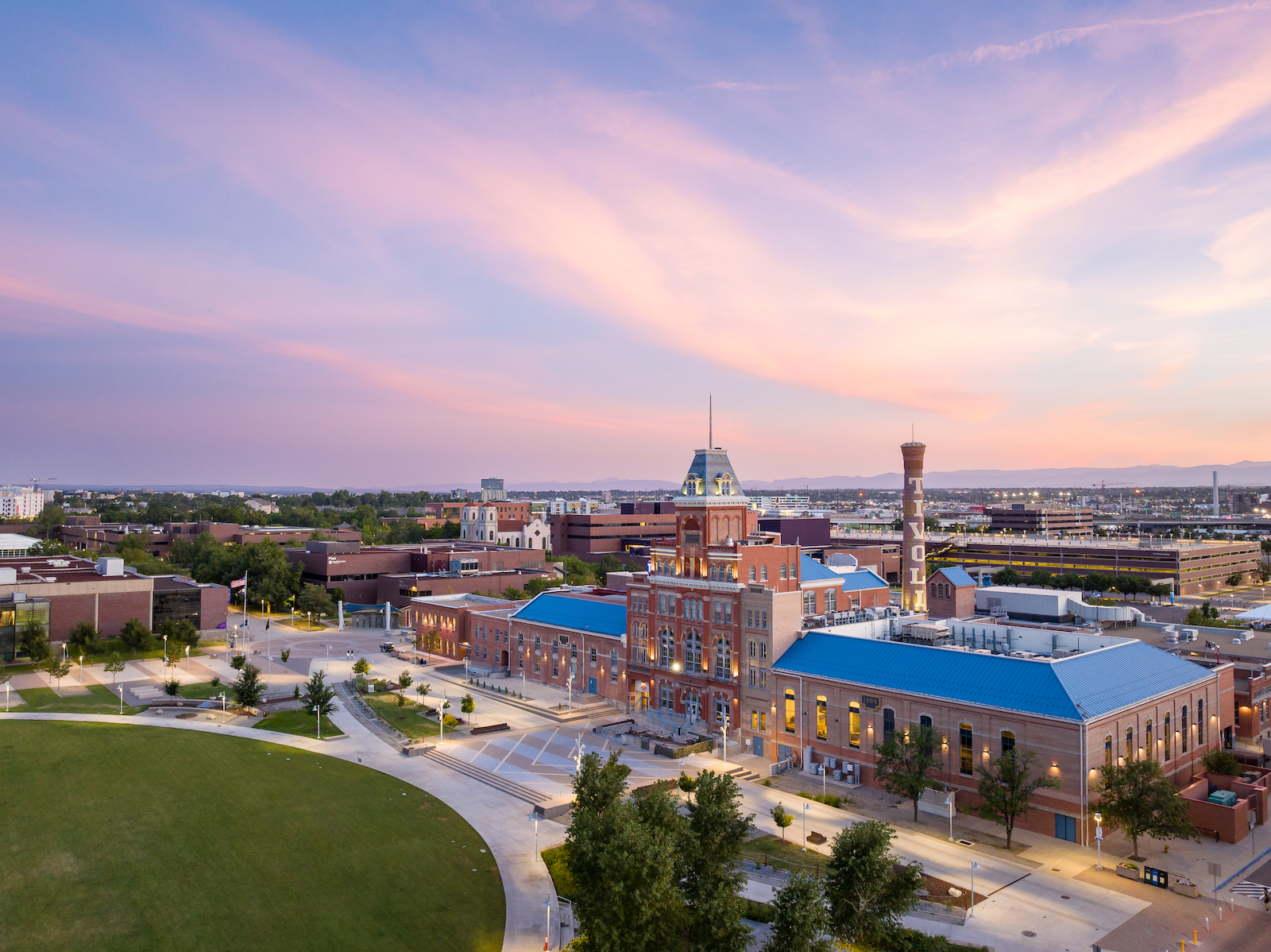 Image of the Tivoli building on the CU Denver campus