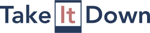take-it-down-logo Take It Down Website Logo
