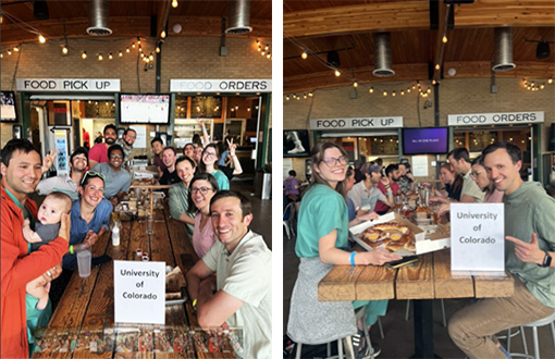 mstp collage of students in a bar mstp collage of students in a bar - two years represented