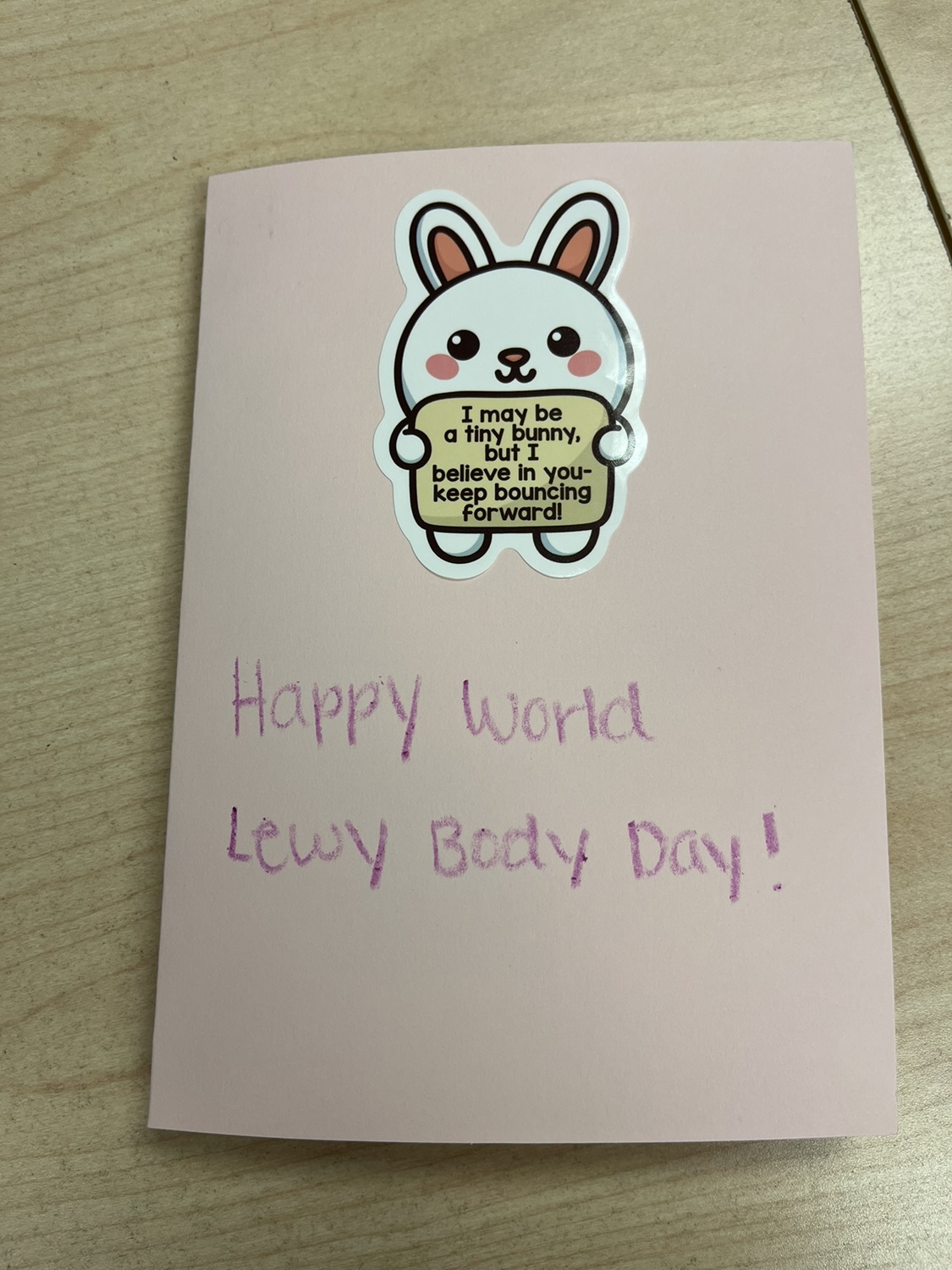 CoverofacardthatsaysHappyWorldLewyBodyDay