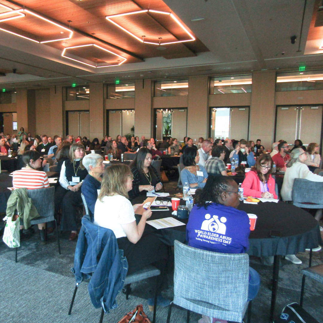 A side view of attendees at the 2025 summit.