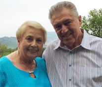 couple smiling at camera