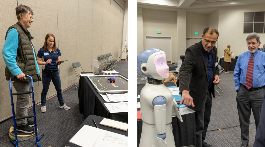 Pictures of the Kavod on the Road Research Roadshow.