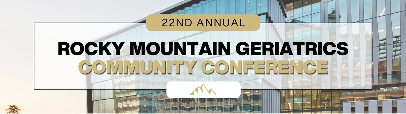 Rocky Mountain Geriatrics Conference 2026 Banner