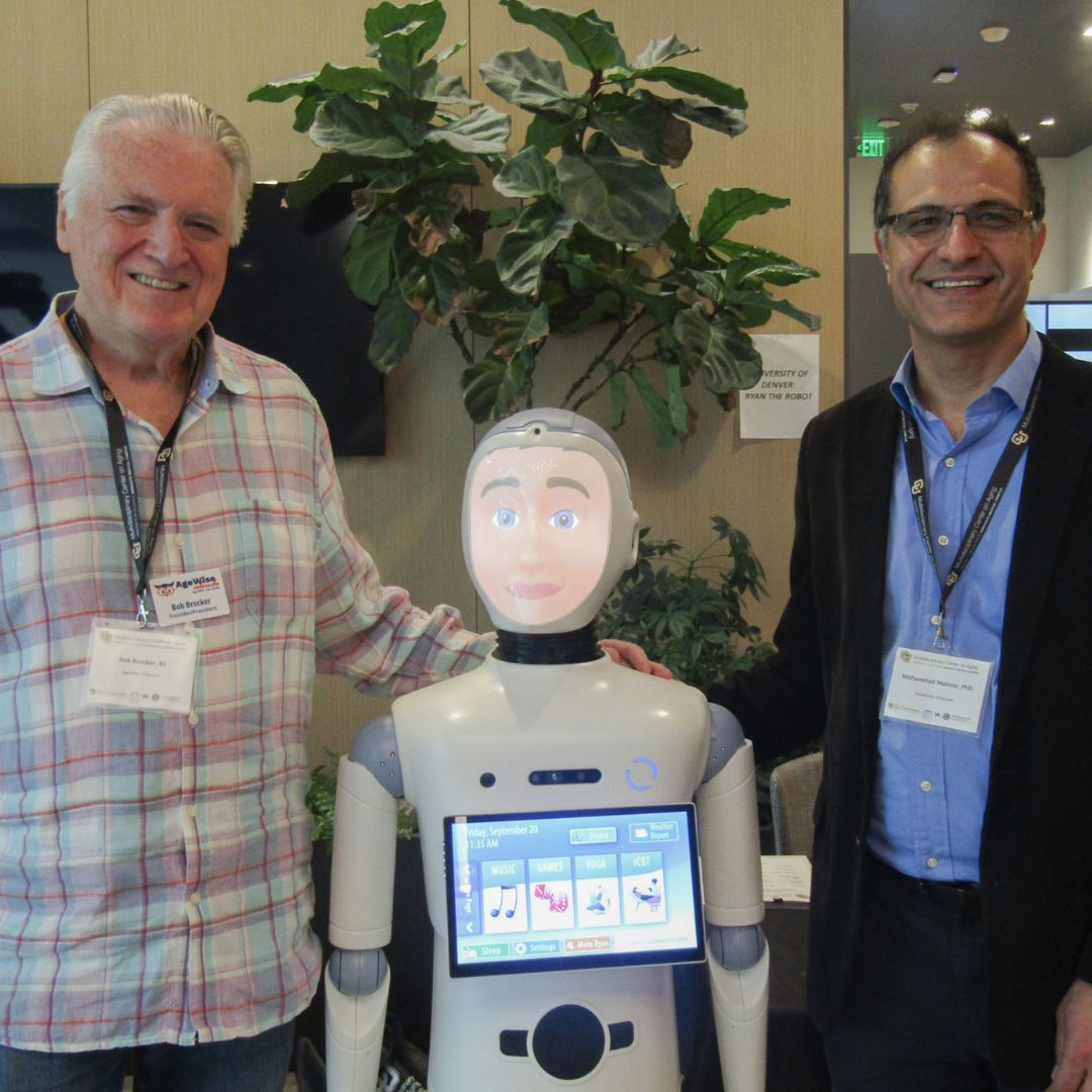 Ryan the Robot at the 2024 Conference.