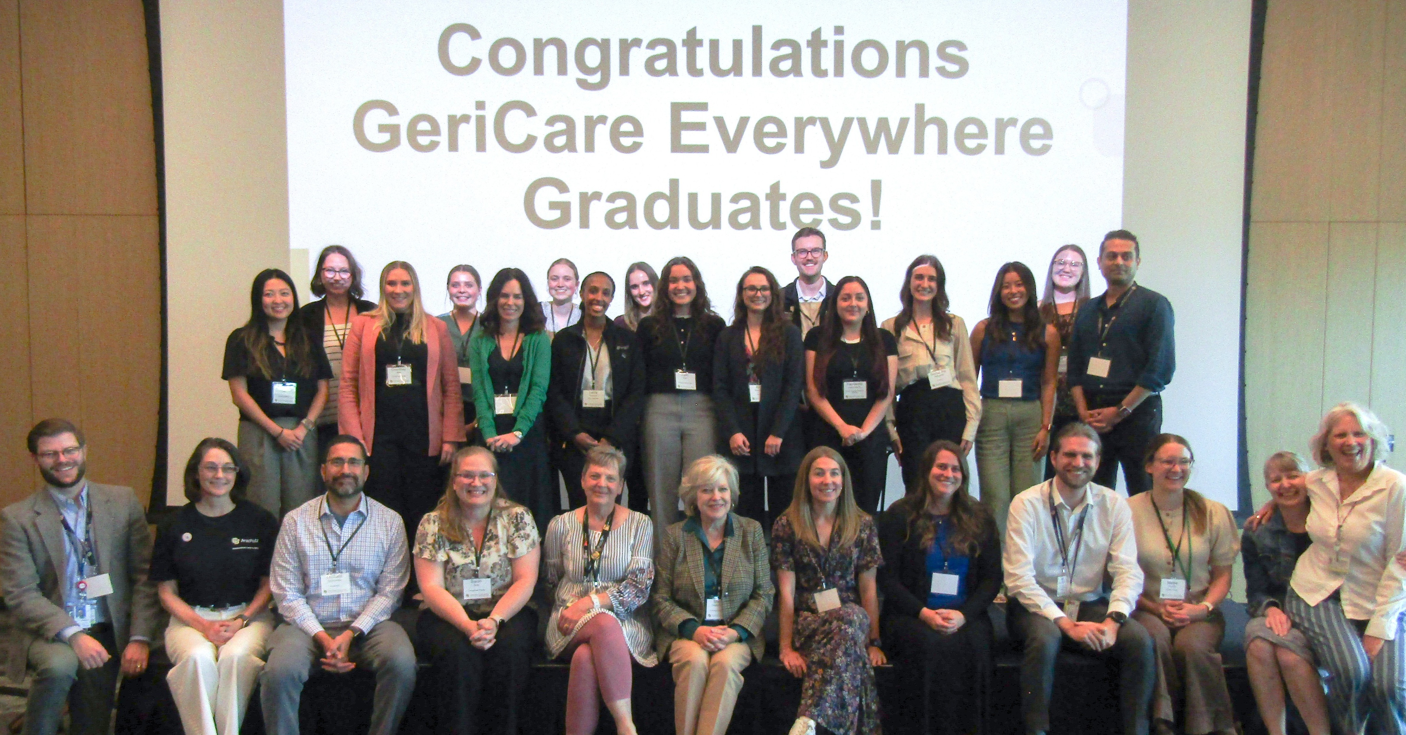 The 2026 GeriCare cohort.