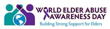 world elder abuse day world elder abuse day logo