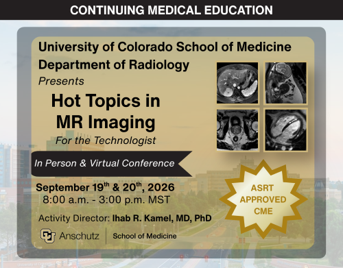 2026 MRI Course Flyer