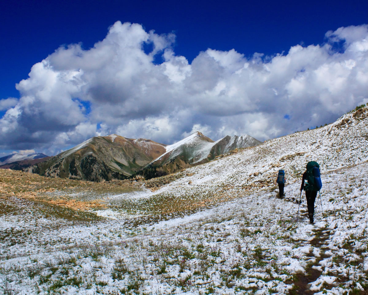 Benjamin Elstrott hiking