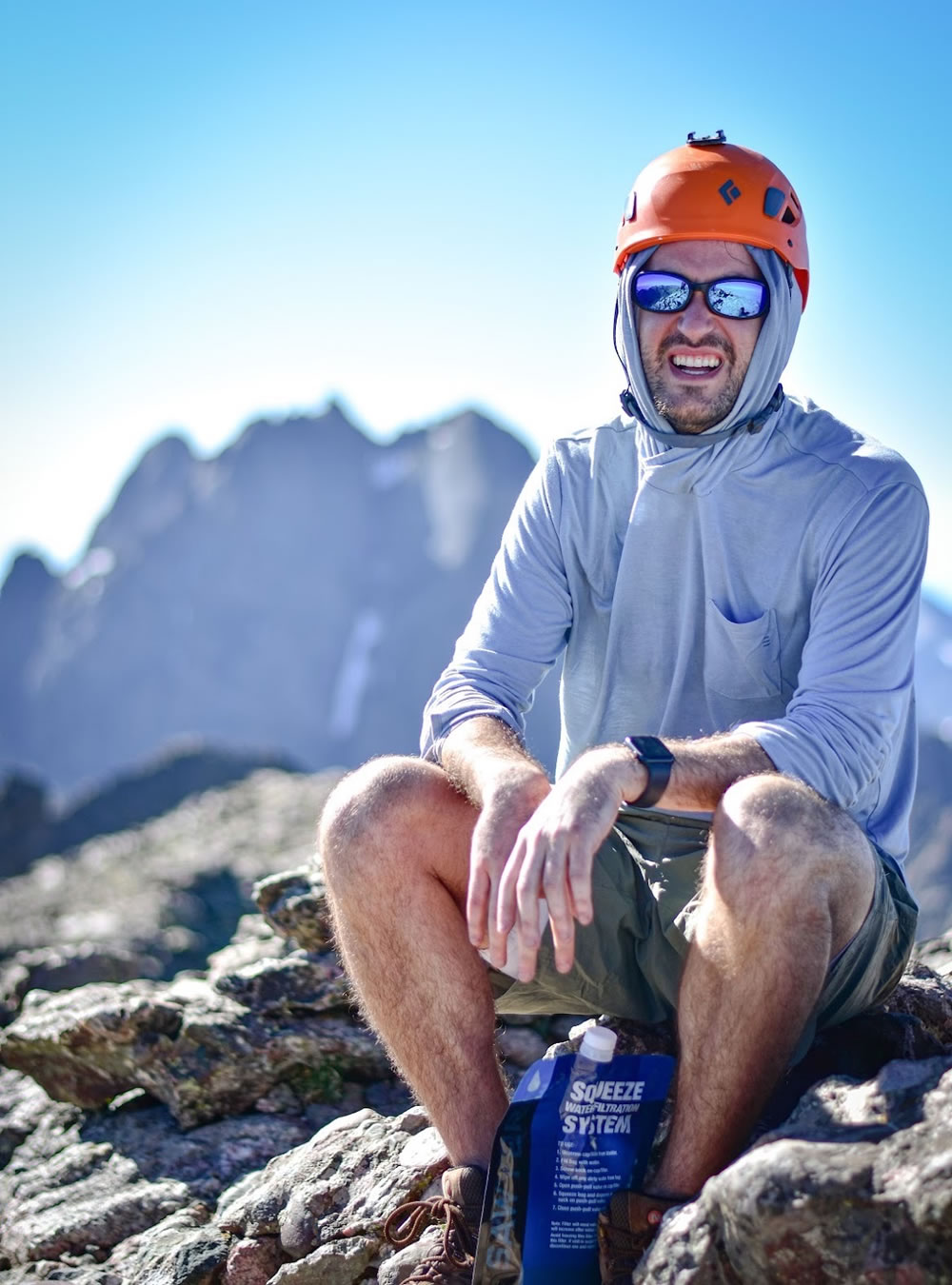 David Means in the mountains