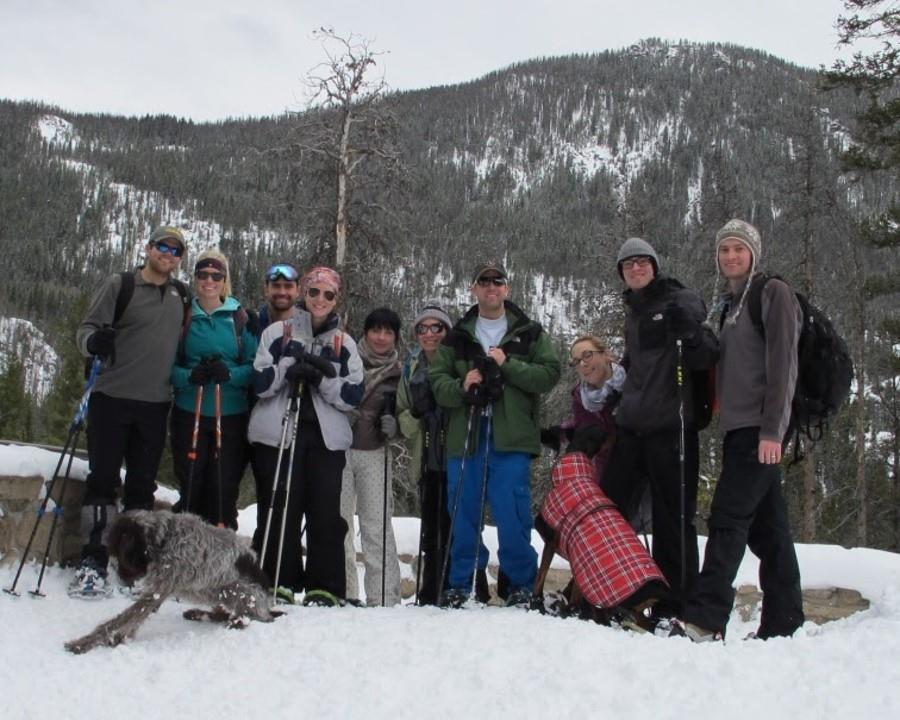 ResidentsSnowshoeing