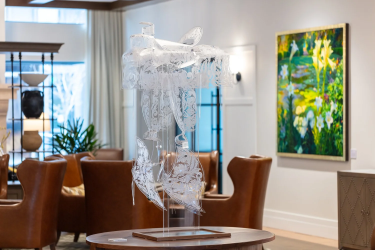 High Stepping Artwork at the Benson Hotel