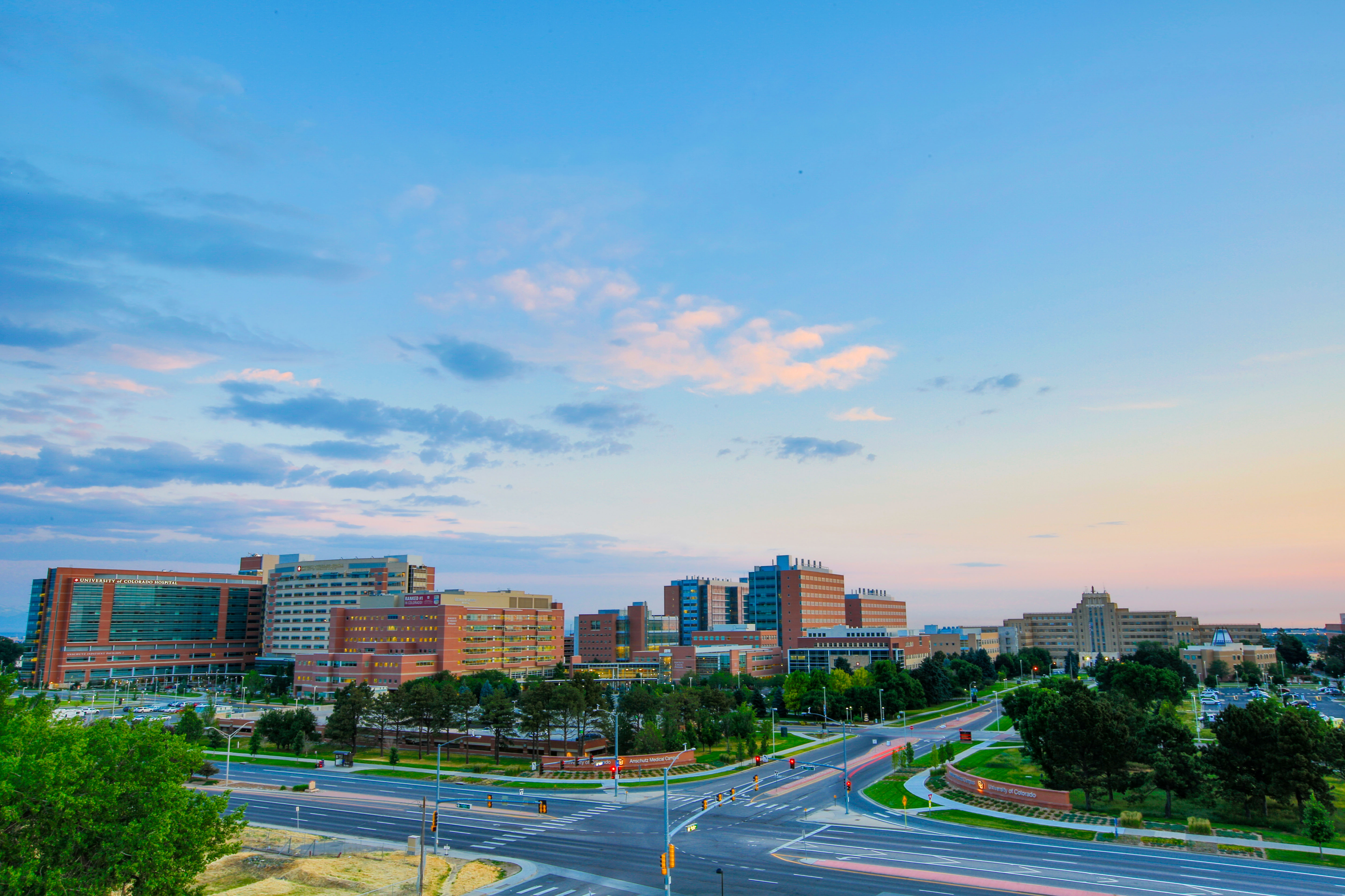 expansive view of Anschutz