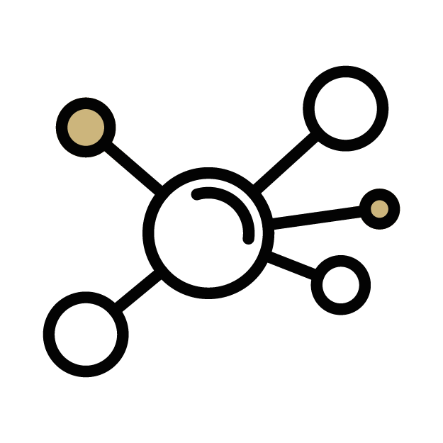 Icon of atomic model