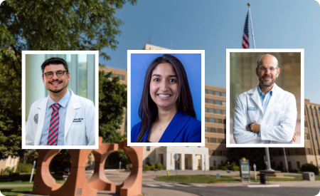 Mathew Angelos, MD, PhD; Sanam Shahid, MD; and Terry Fry, MD
