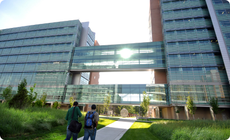two campus research towers
