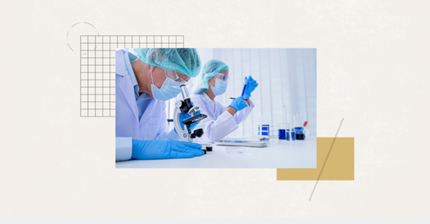researchers in a lab