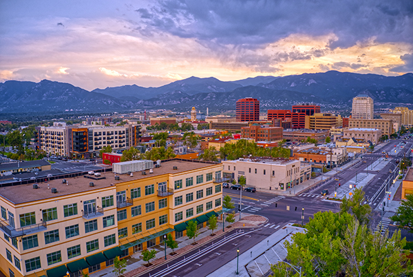 Buildings in colorado springs