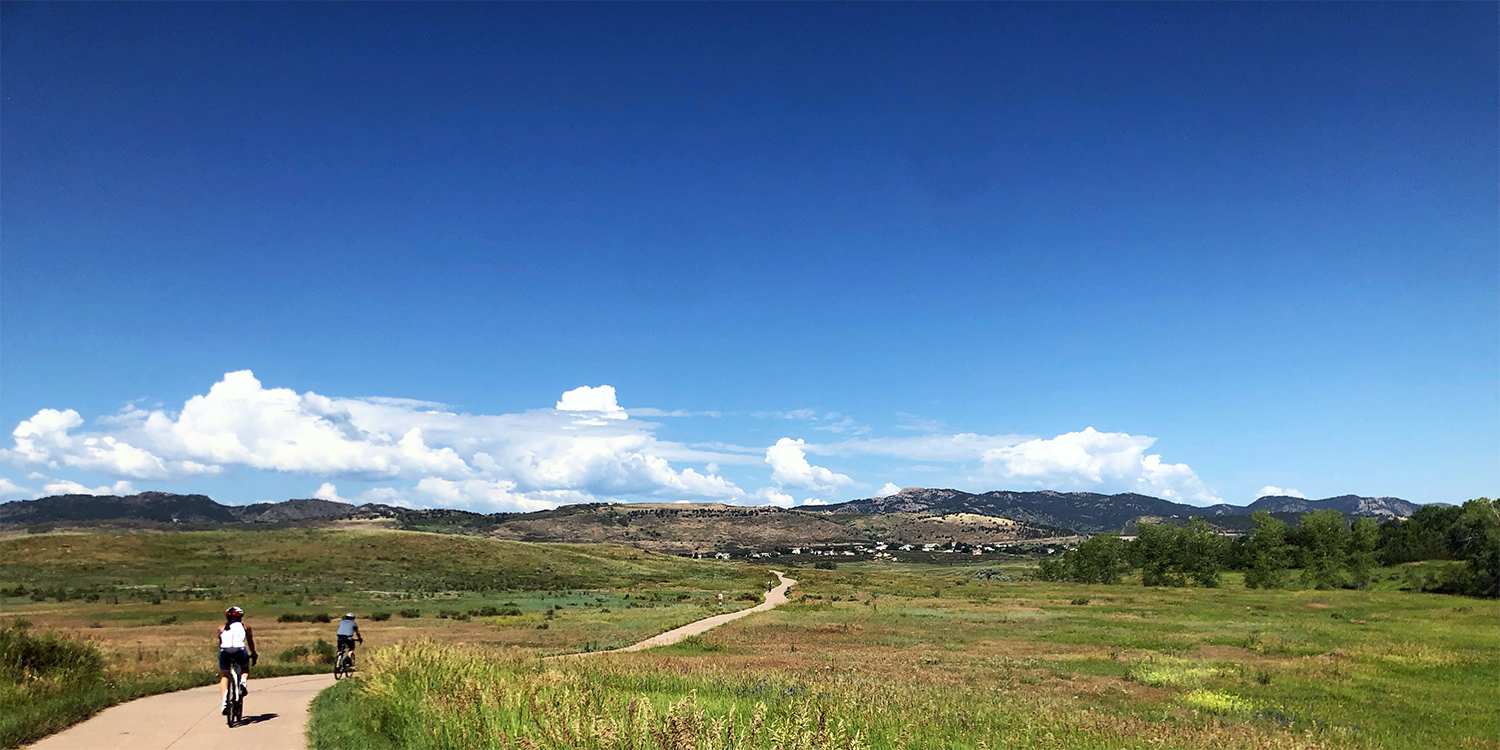 biking in colorado