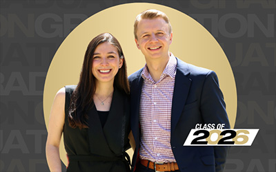 Elizabeth Garcia Creighton and Nick Felan