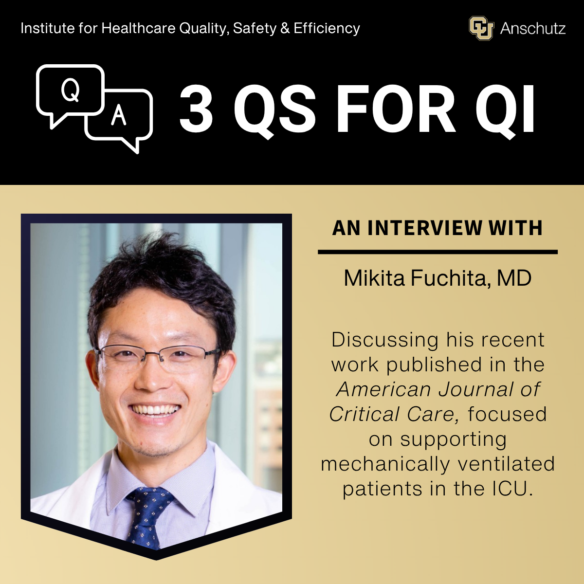 3Qs for QI with Mikita Fuchita