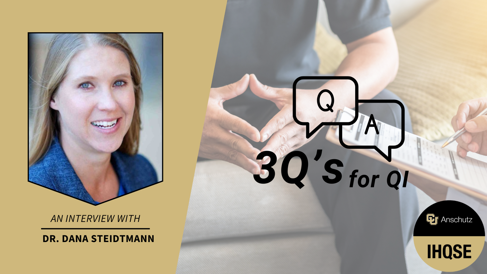 An interview with Dr. Dana Steidtmann