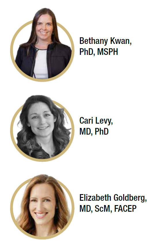Bethany Kwan, Cari Levy, Elizabeth Goldberg