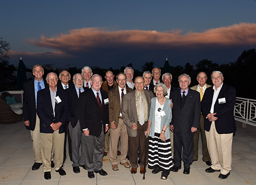 Class of 1967 at sunset