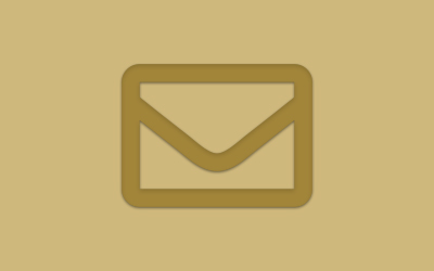 Illustrated graphic of letter envelope.