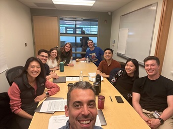 George Olsen and Students