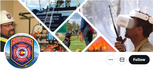 costatefire Colorado State Fire profile picture with follow button