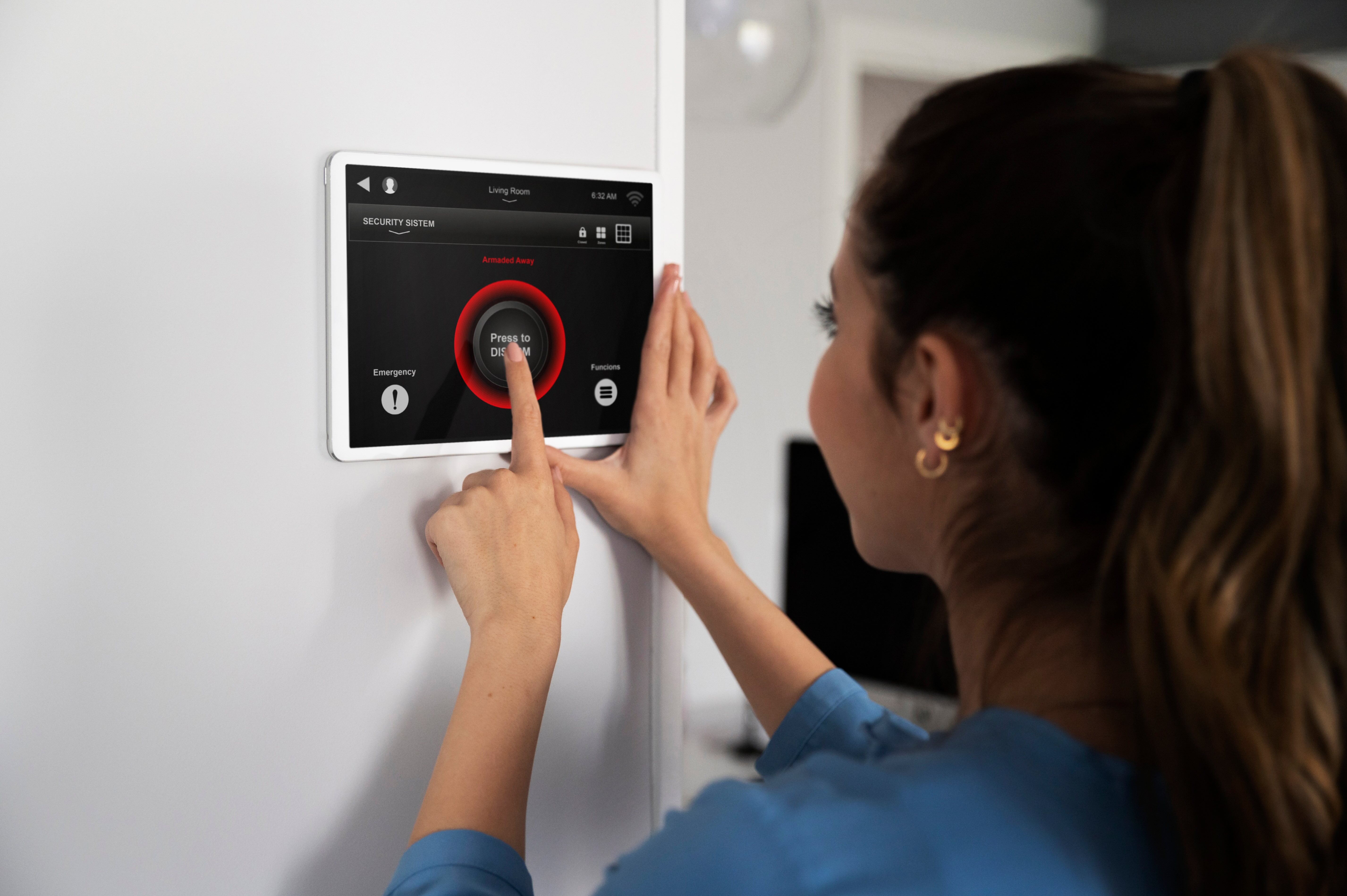 smart home stock photo