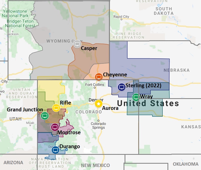 2021 Clinic Map