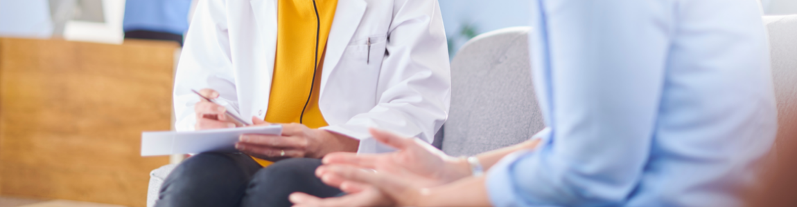 Doctor giving patient a second opinion