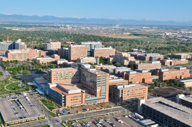 Ariel picture of University of Colorado Hospital