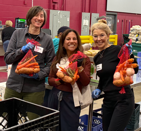Volunteers from Food Drive 2