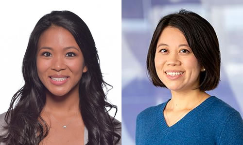 Micah Pascual and Linda Kohn