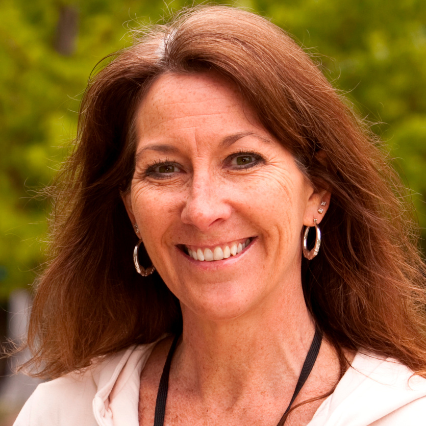 female smiling