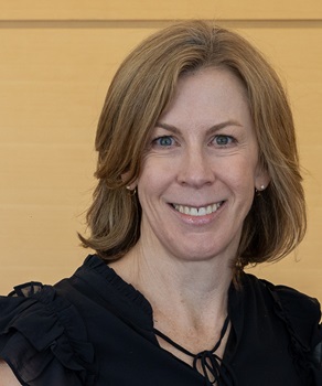 woman smiling