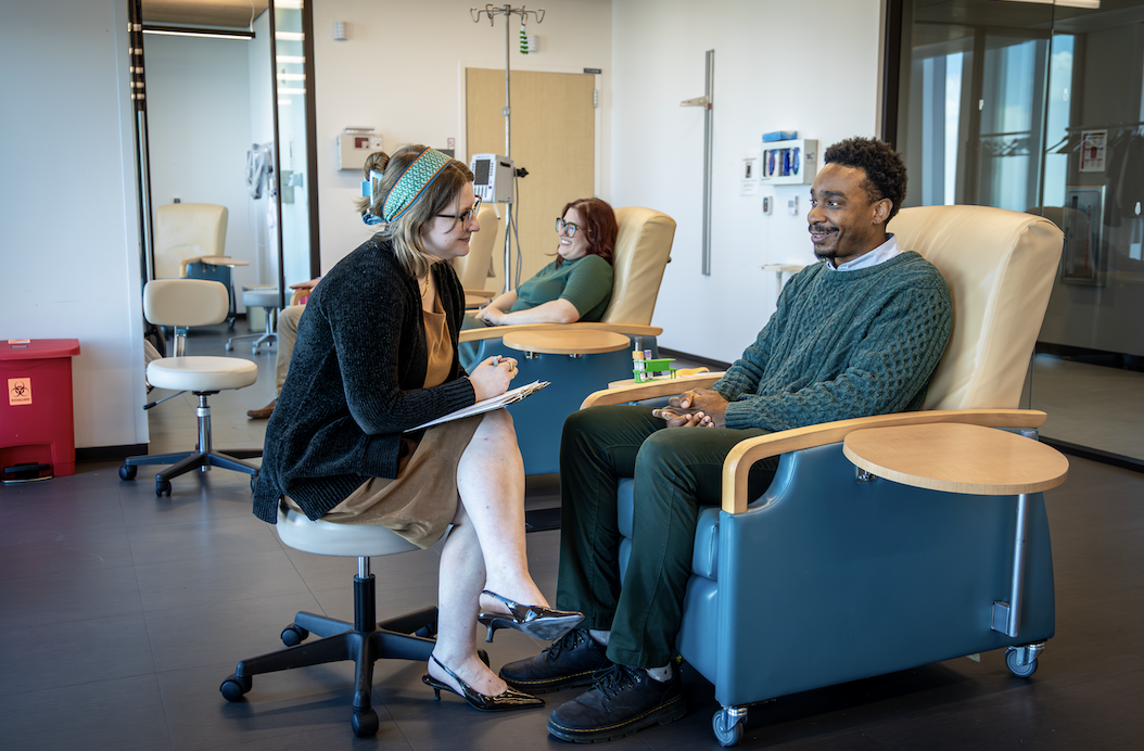 patient and doctor