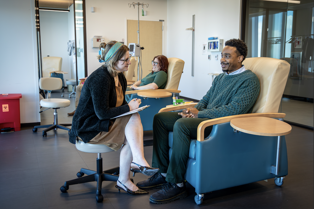 patient and doctor
