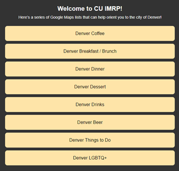 List of LInks