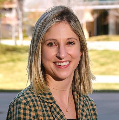 woman smiling
