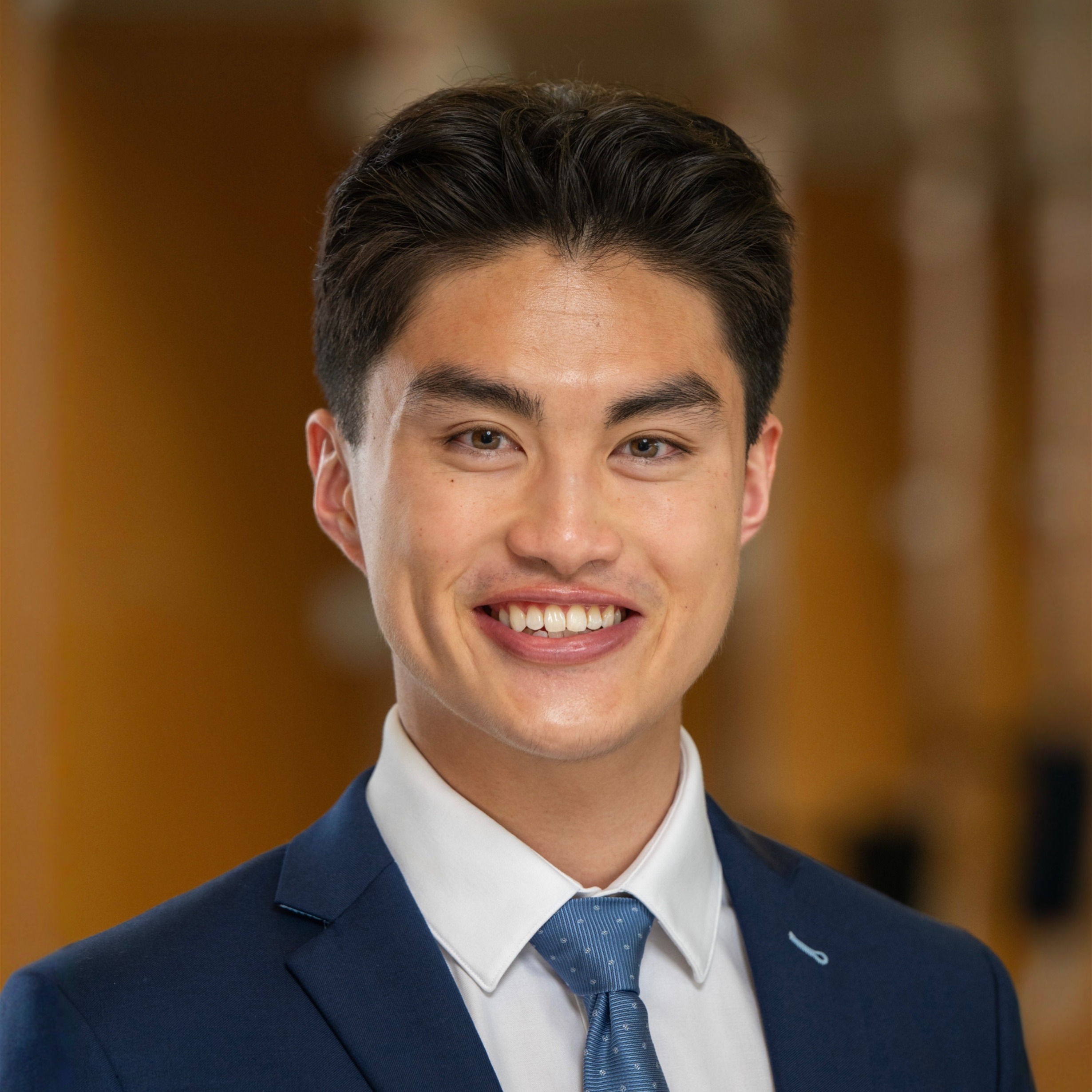 man smiling