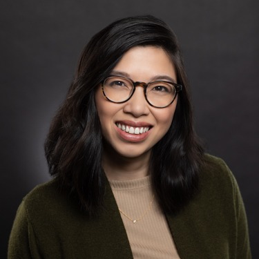 female smiling