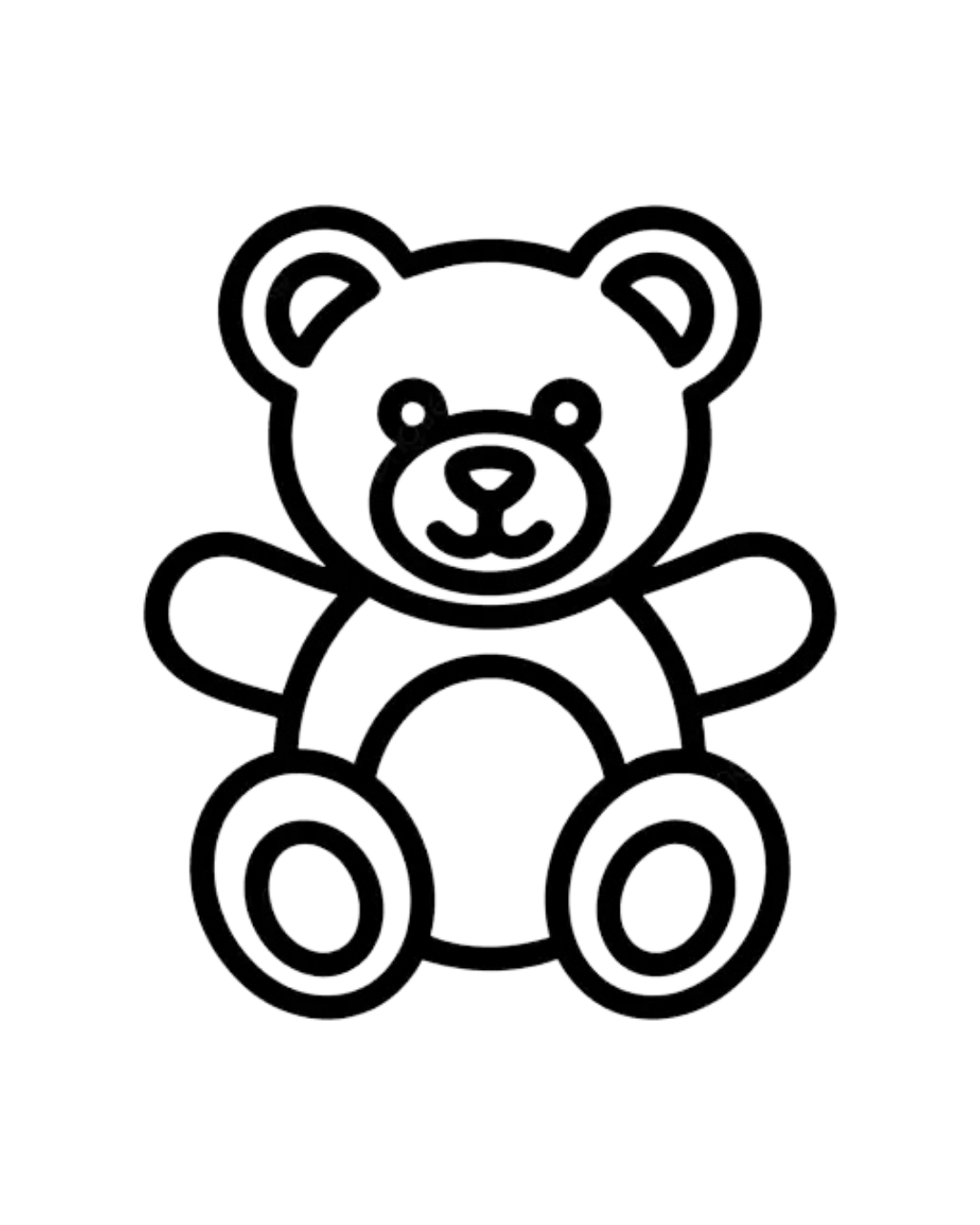 simple bear icon