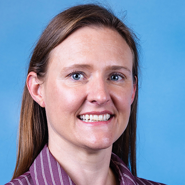 female smiling