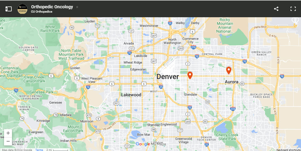 Orthopedic Oncology, University of Colorado