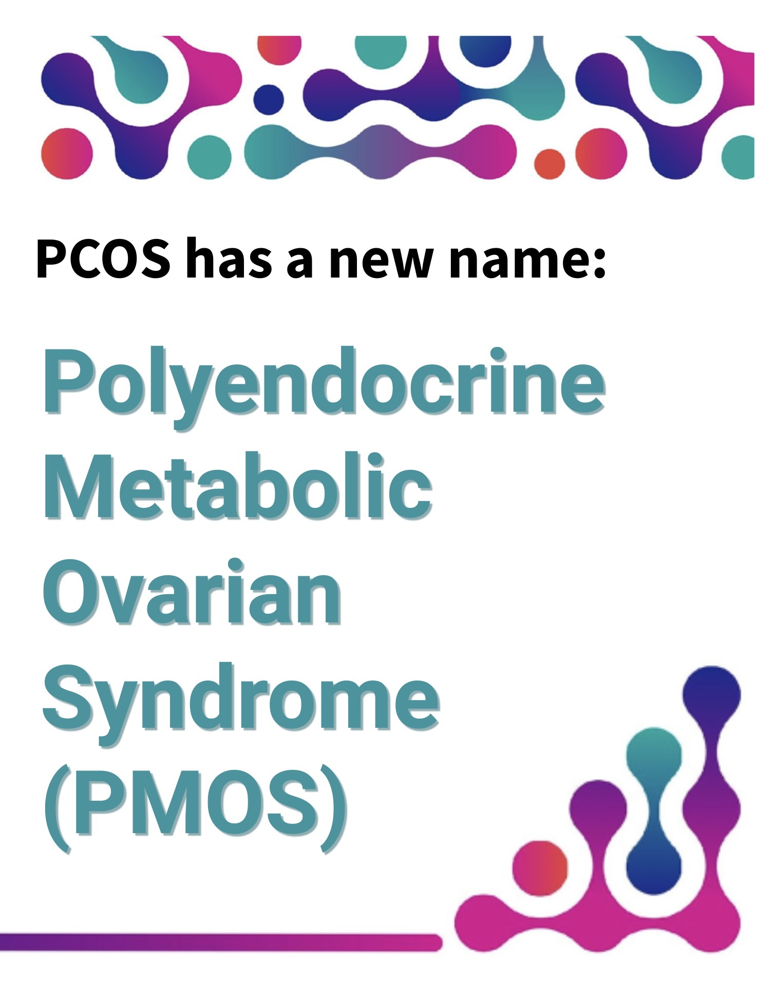PCOS has a new name